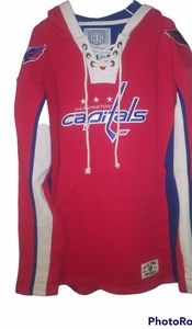 Old time hockey hoodie Washington Capitals